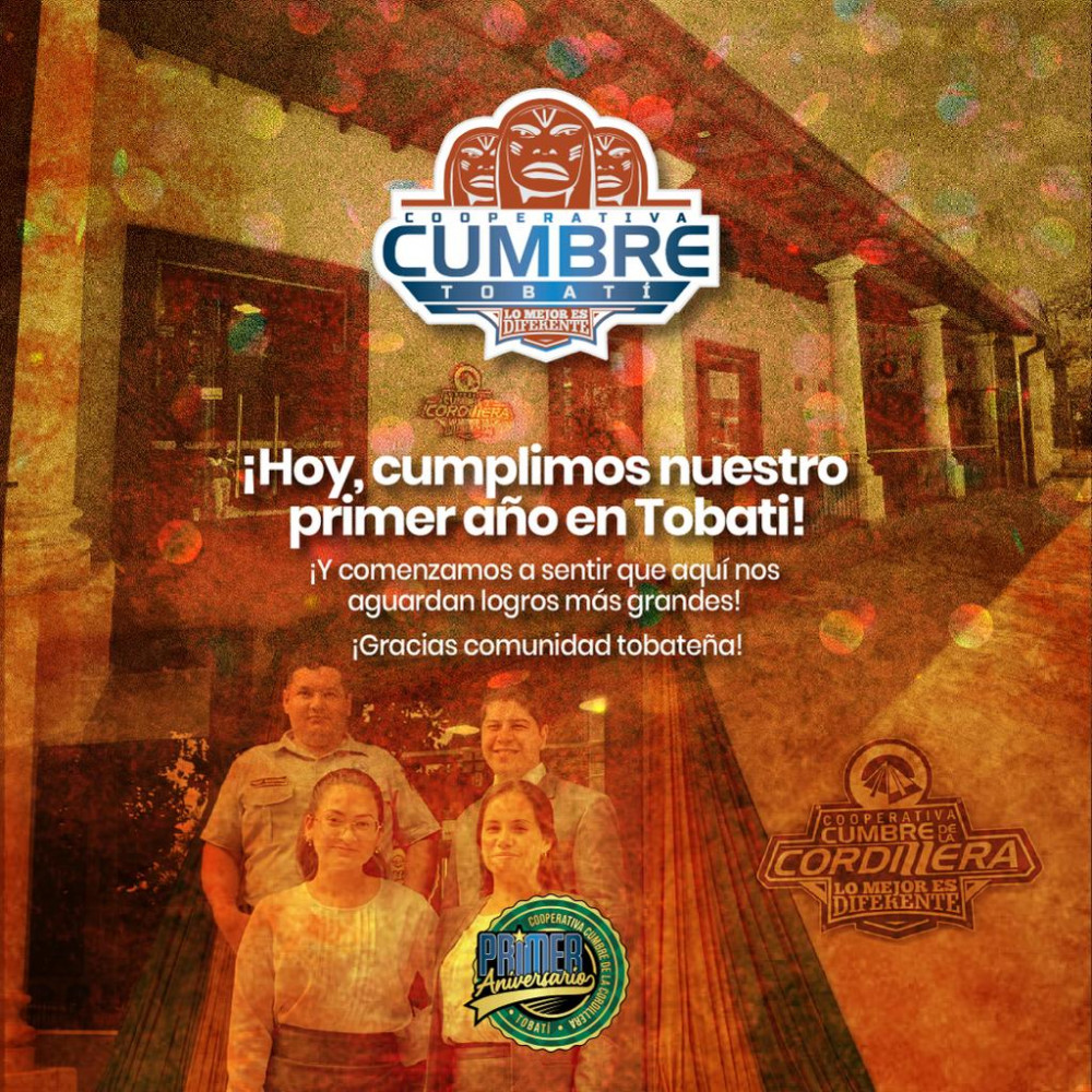 Hoy, cumplimos nuestro primer año en Tobati!